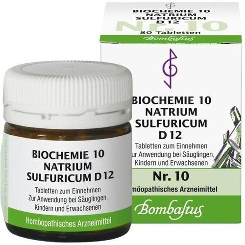 BIOCHEMIE 10 Natrium sulfuricum D 12 Tabletten